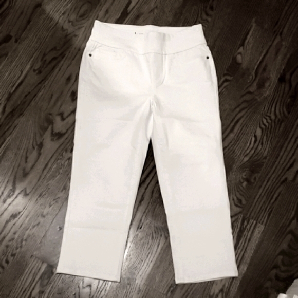 Denim&Co Denim - Denim & Co Smooth Waist Crop Pants